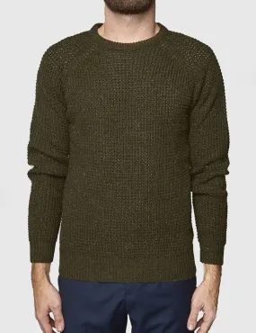 Suit Iron Knit Jumper - Dark Green