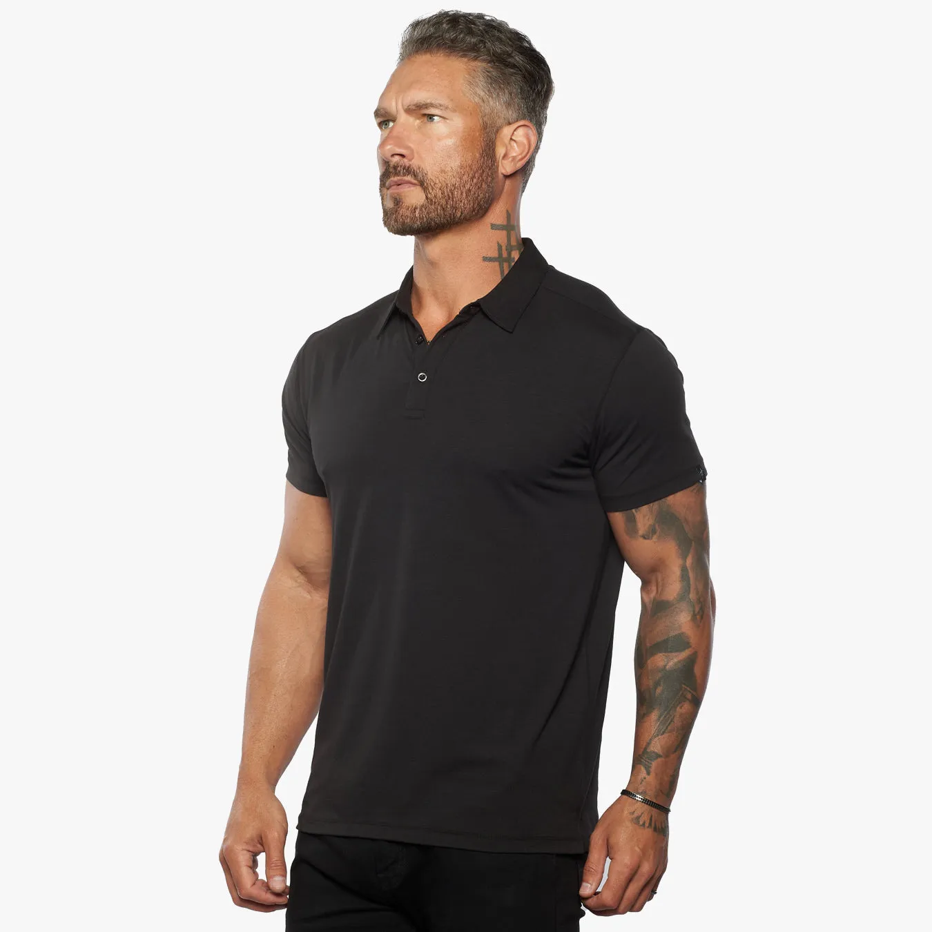 Addison Jersey Knit Fitted Polo [Lightweight]