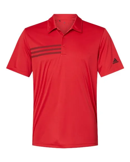 adidas Men's 3-Stripes Chest Polo