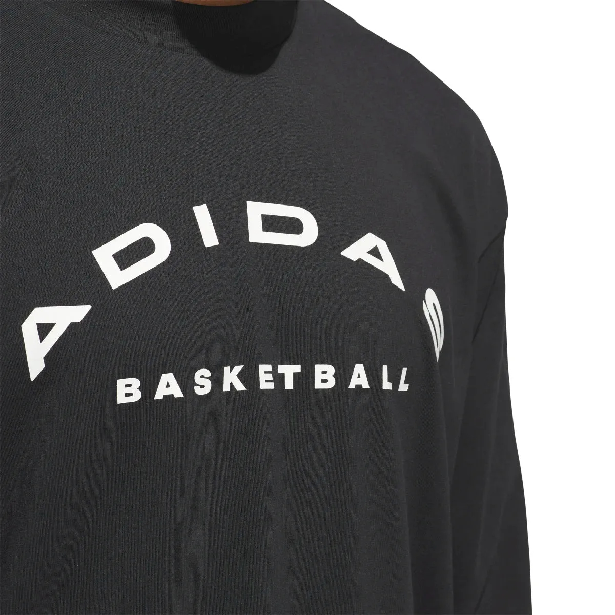 adidas Men's Basketball Select Long Sleeve T-Shirt (Tall)