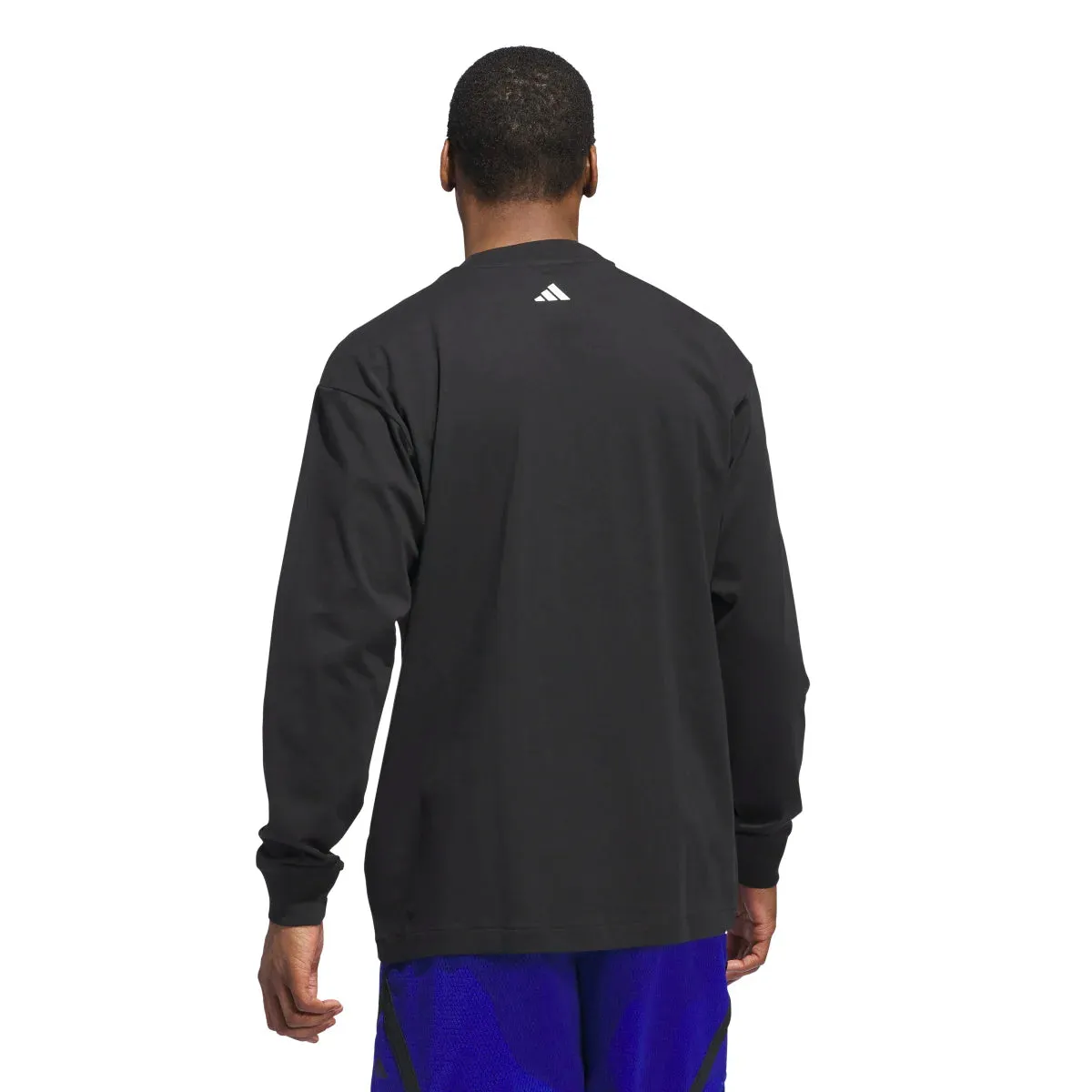 adidas Men's Basketball Select Long Sleeve T-Shirt (Tall)