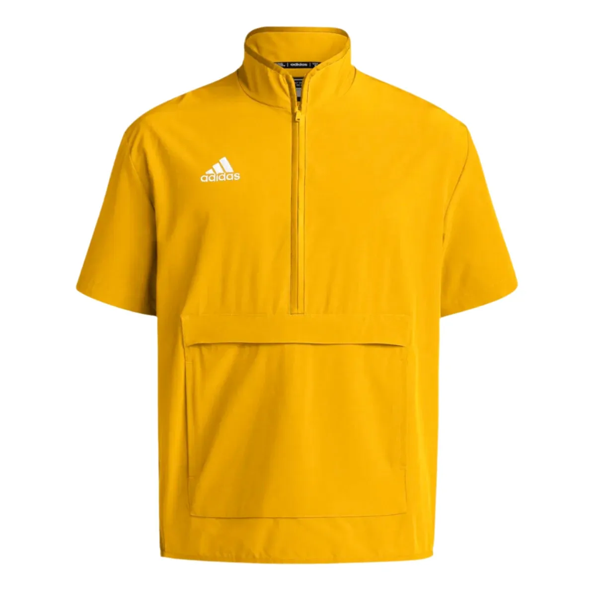 adidas Men's Coach Short Sleeve 1/4 Zip Jacket