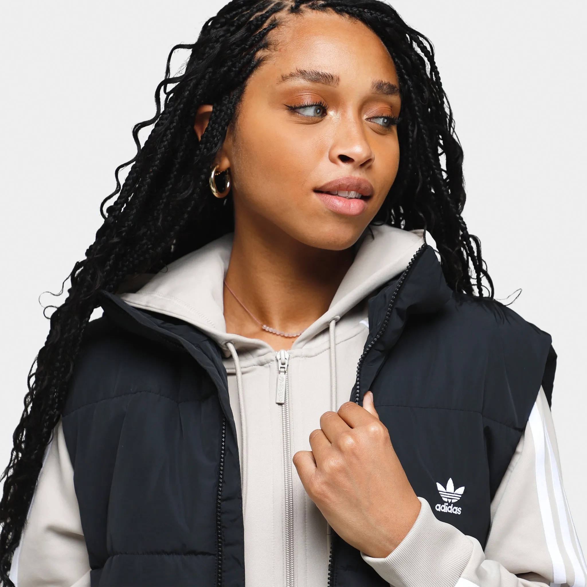 adidas Originals Women's Puffer Vest / Black