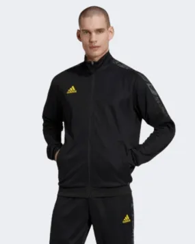 Adidas Tiro Rfto Men Football Jacket Black/Yellow Hp1767