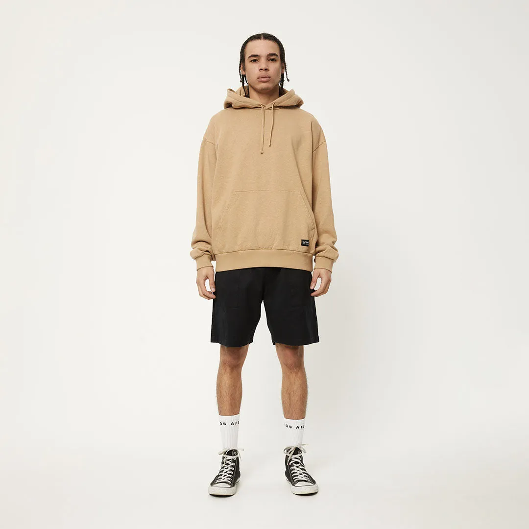 AFENDS Mens All Day - Relaxed Hoodie - Tan