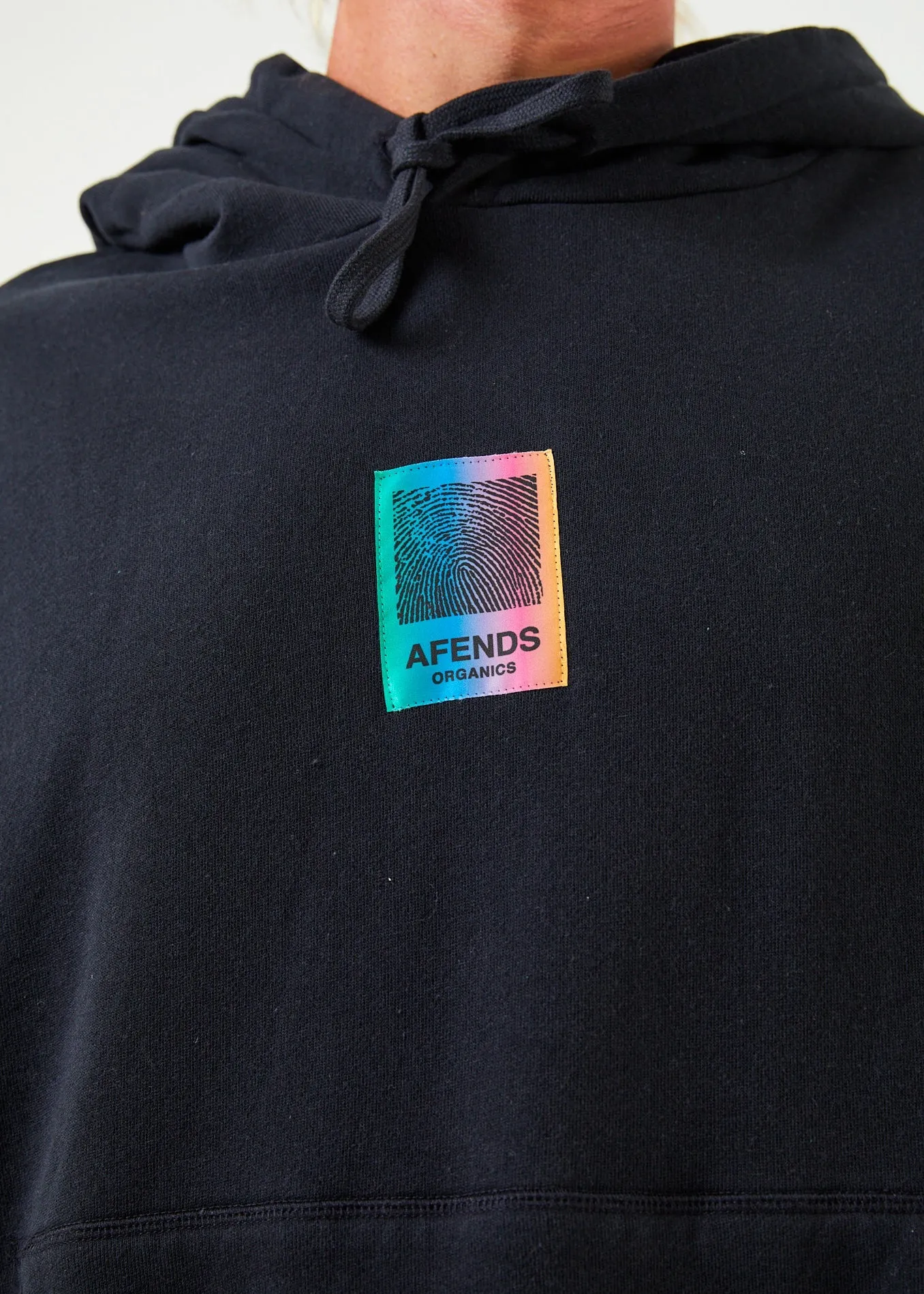 AFENDS Unisex Studio - Unisex Oversized Hoodie - Black