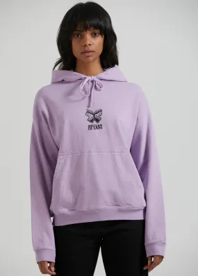 AFENDS Womens Little Dreamer - Graphic Hoodie - Orchid