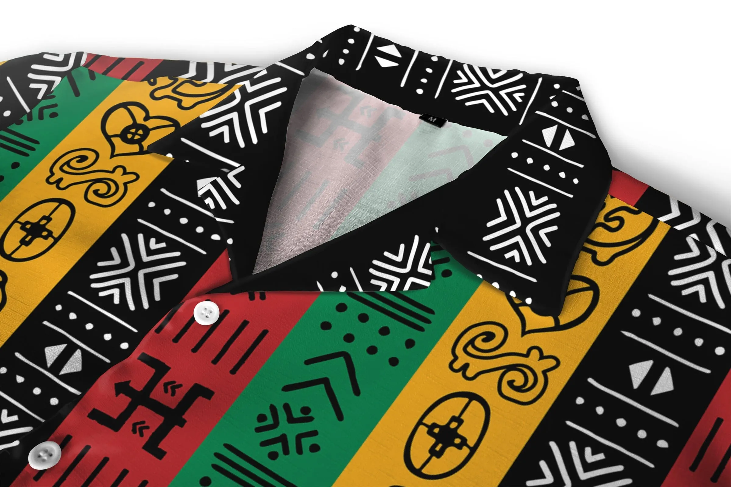 African Symbols In Pan-African Colors Summer Set