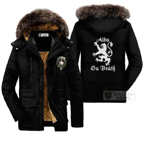 Aikenhead Family Crest Parka Jacket Lion Rampant Alba Gu Brath Style