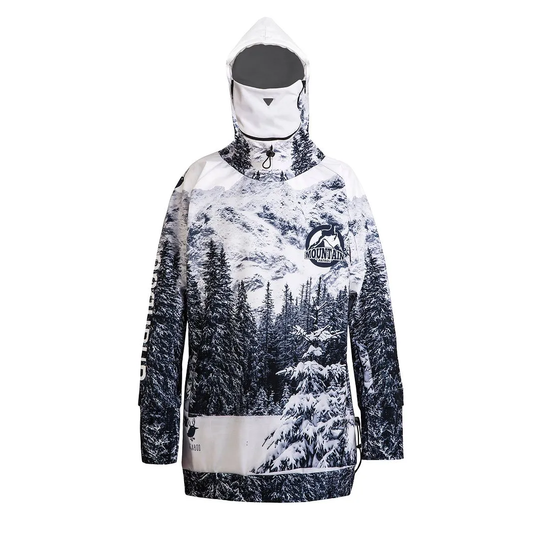 Alaska men's snowboard hoodie - water repellent GAGABOO