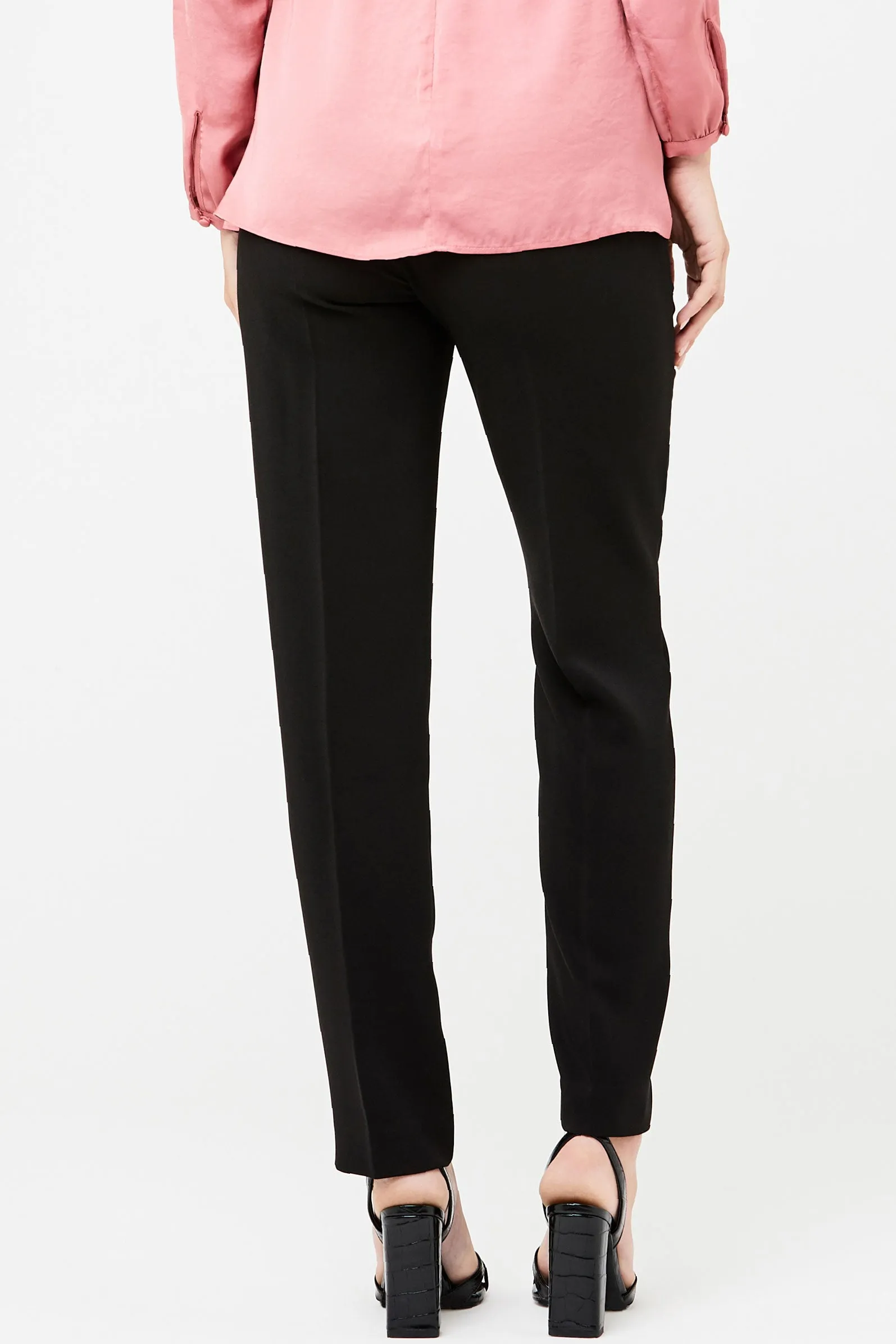 Alexa Classic Maternity Trousers Black Ripe