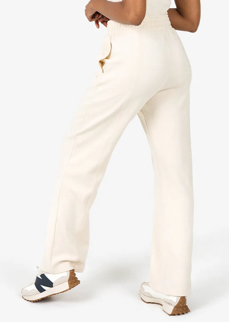 All-Around Lounge Straight Leg Trouser Eggnog