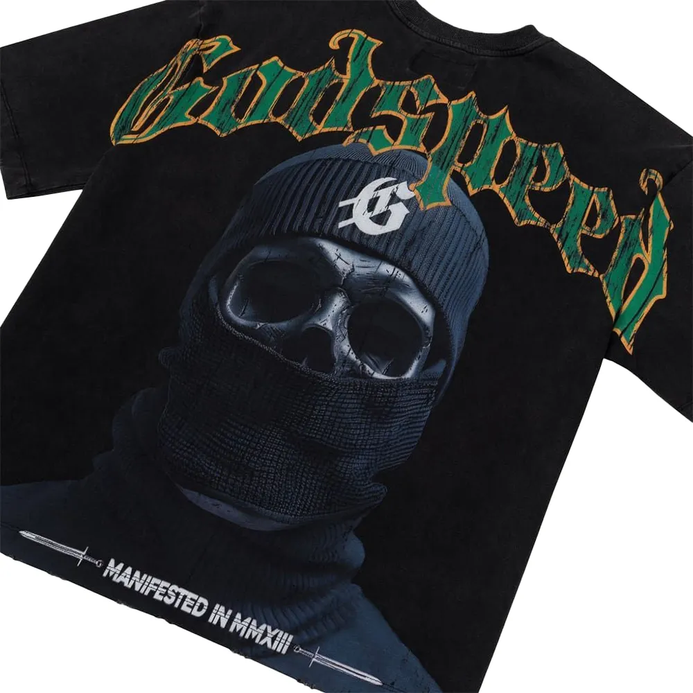 Balaclava Szn Tee 'Black wash'