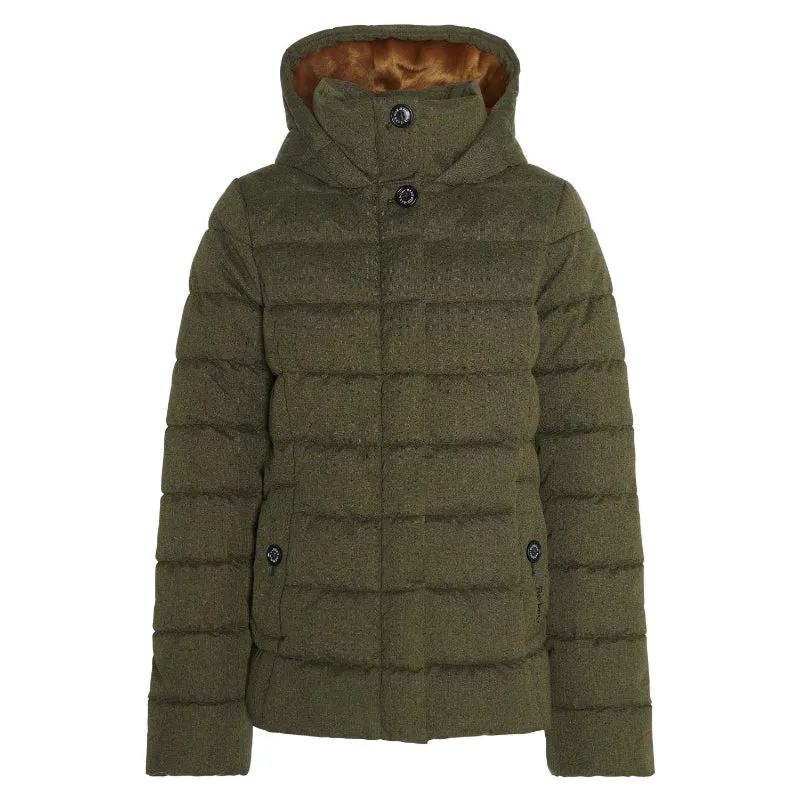 Barbour Camellia Puffer Ladies Jacket - Olive