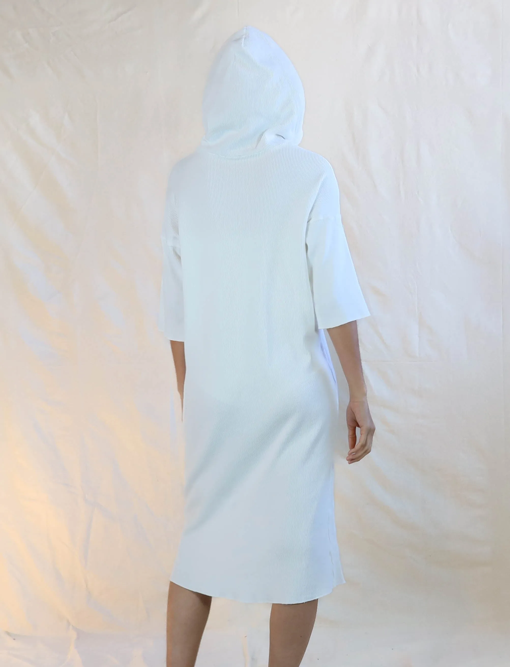 Beach Bum Hoodie Classic Below Knee Dress