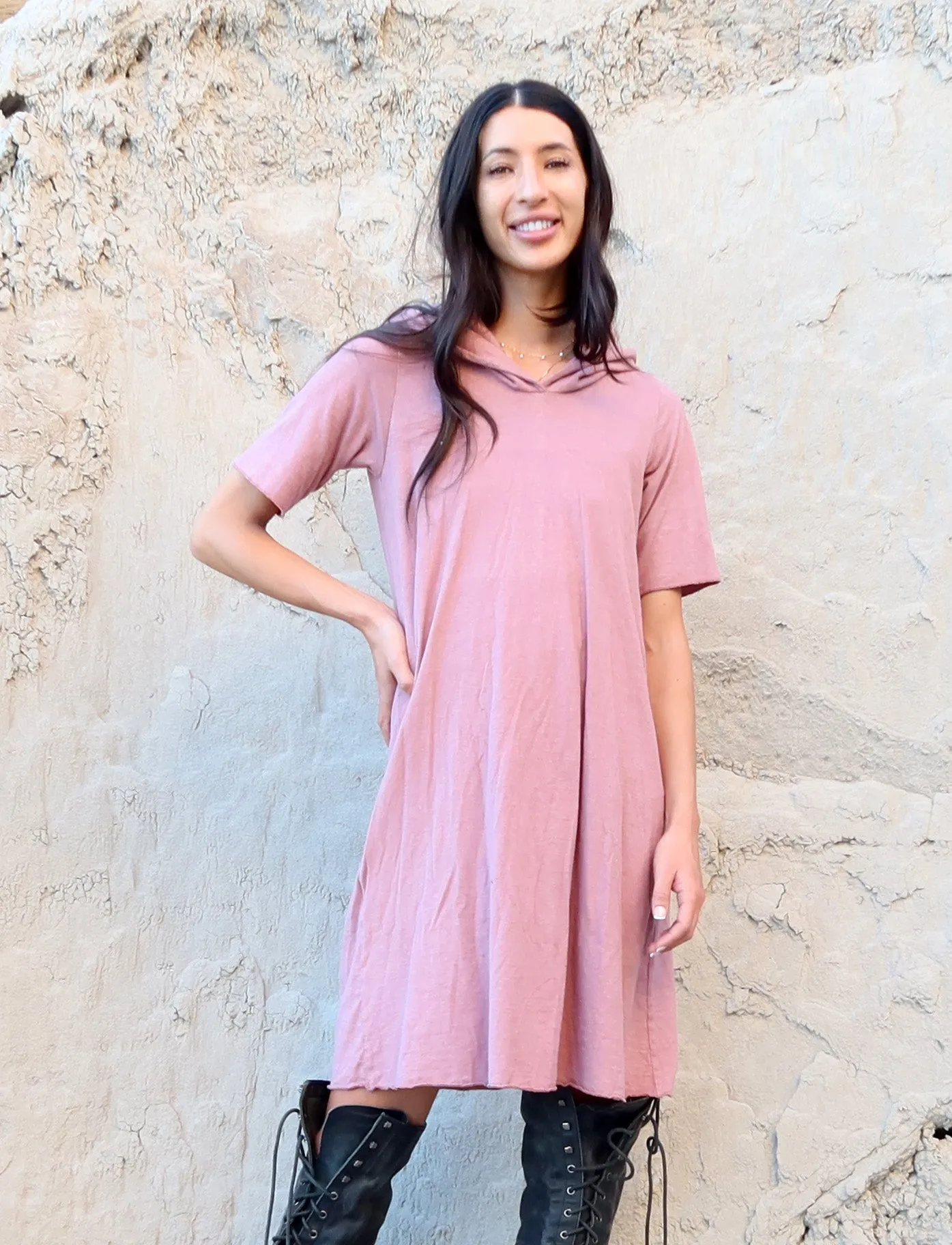 Beach Bum Hoodie Ojai Short Dress