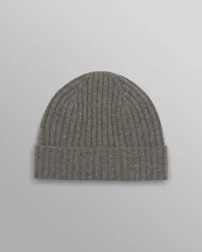 Belvoir - Grey Wool Fisherman Beanie