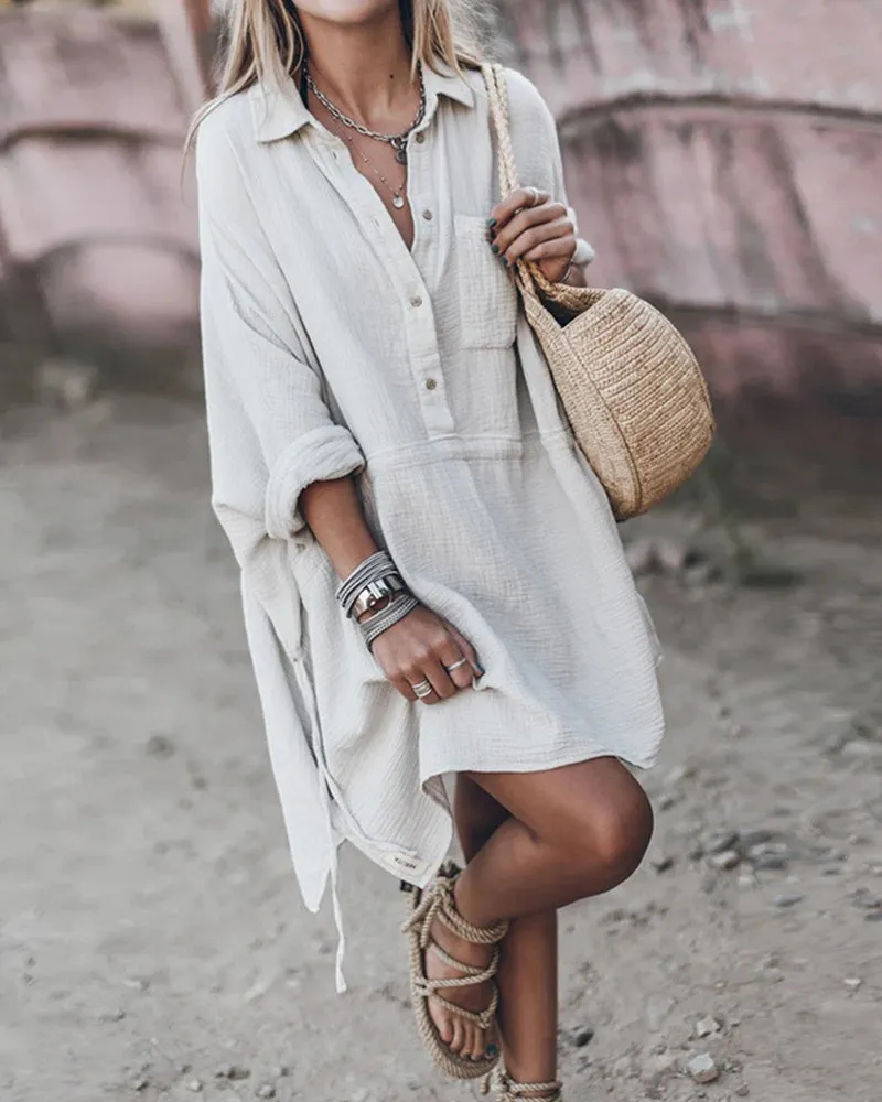 Bia - Chic Shirt Dress