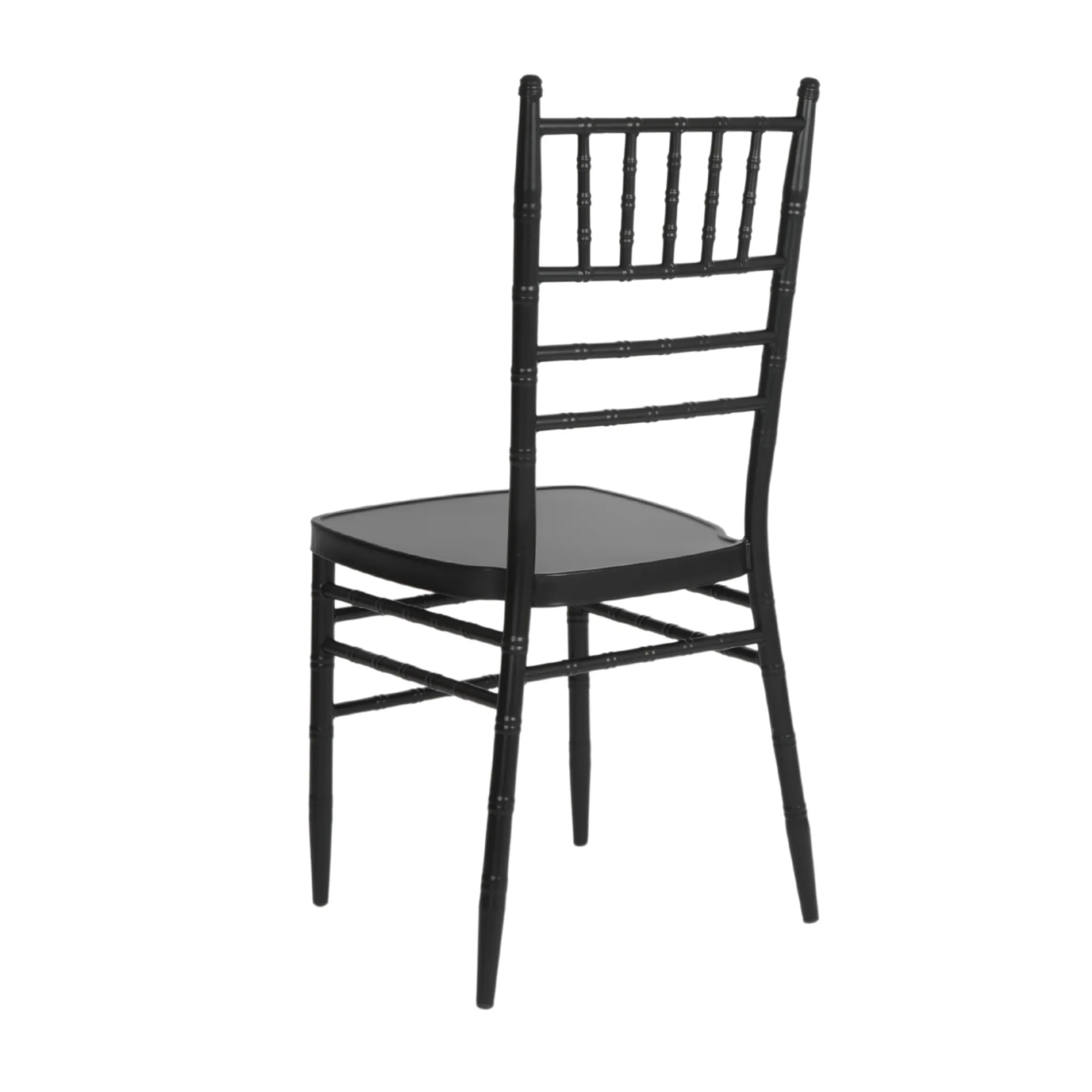 Black Aluminum Chiavari Chair 4pc/set