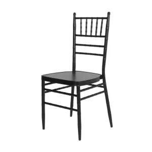 Black Aluminum Chiavari Chair 4pc/set