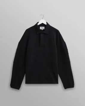 Blen - Black Organic Cotton Rugby Shirt