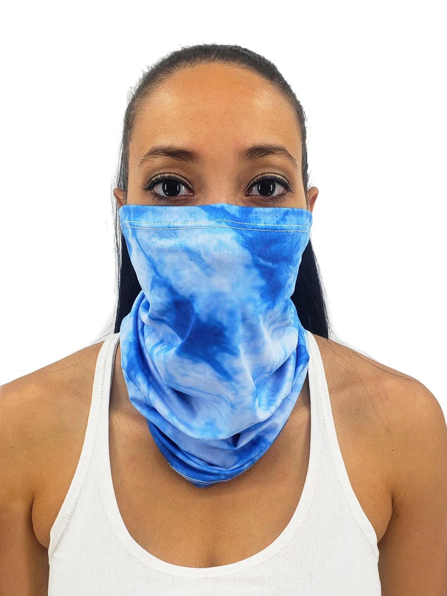 Blue Wash Neck Gaiter