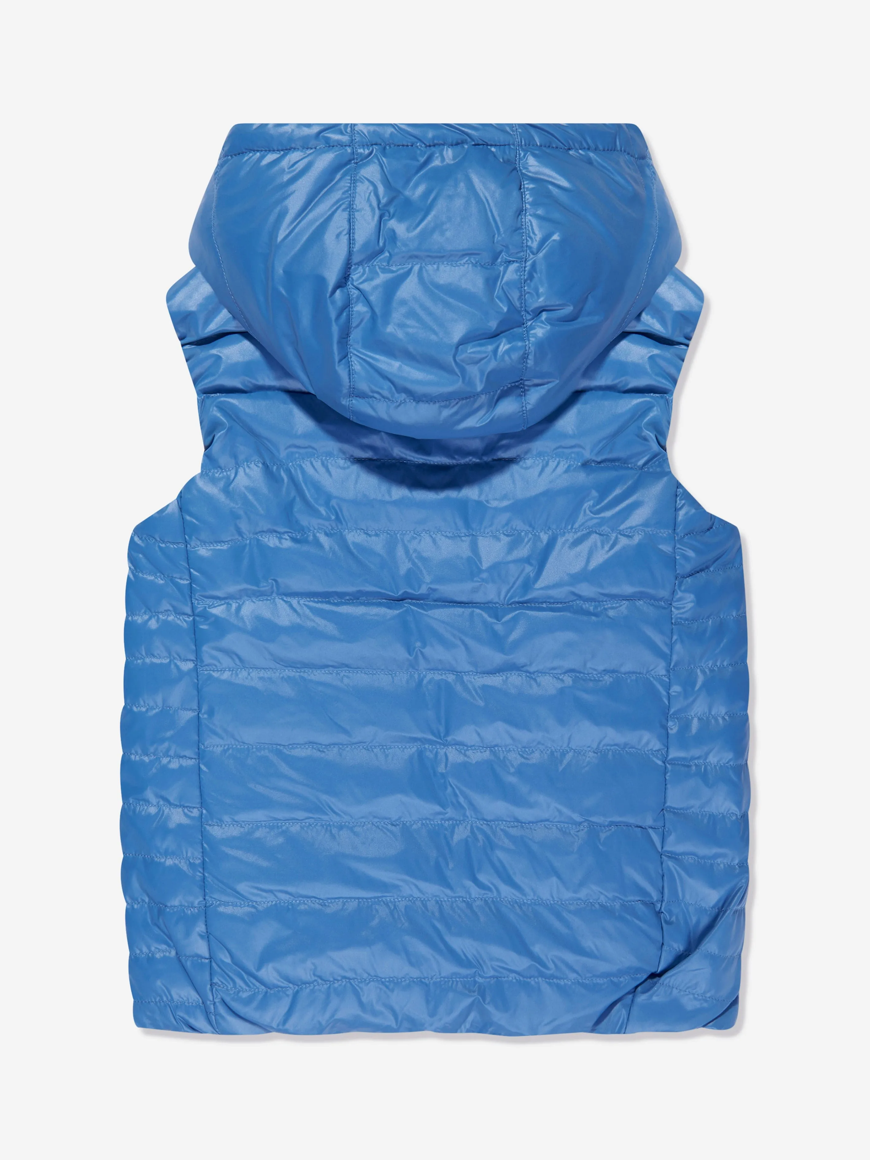 BOSS Boys Reversible Puffer Gilet in Blue