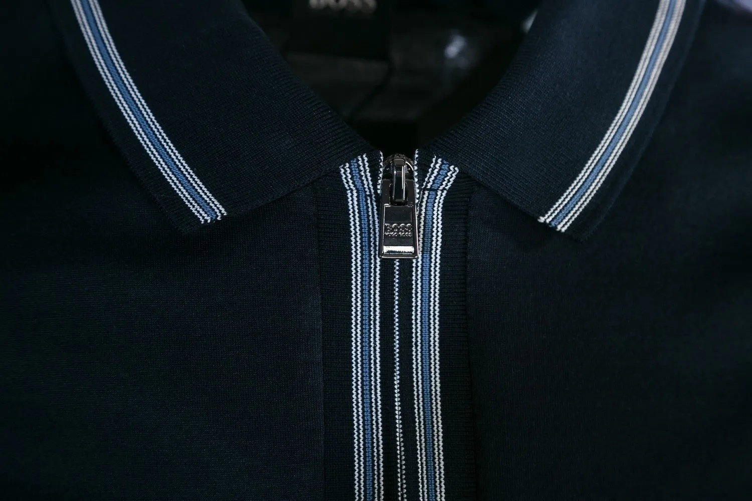 BOSS Paras 04 Polo Shirt in Navy