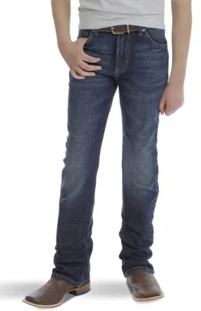 BOY'S VINTAGE WRANGLER BOOT CUT JEANS