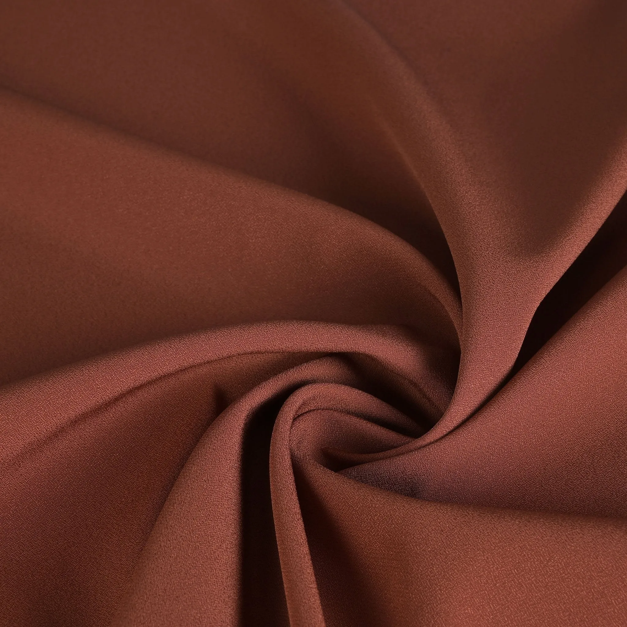 Brown Crepe Bonded Fabric 97093