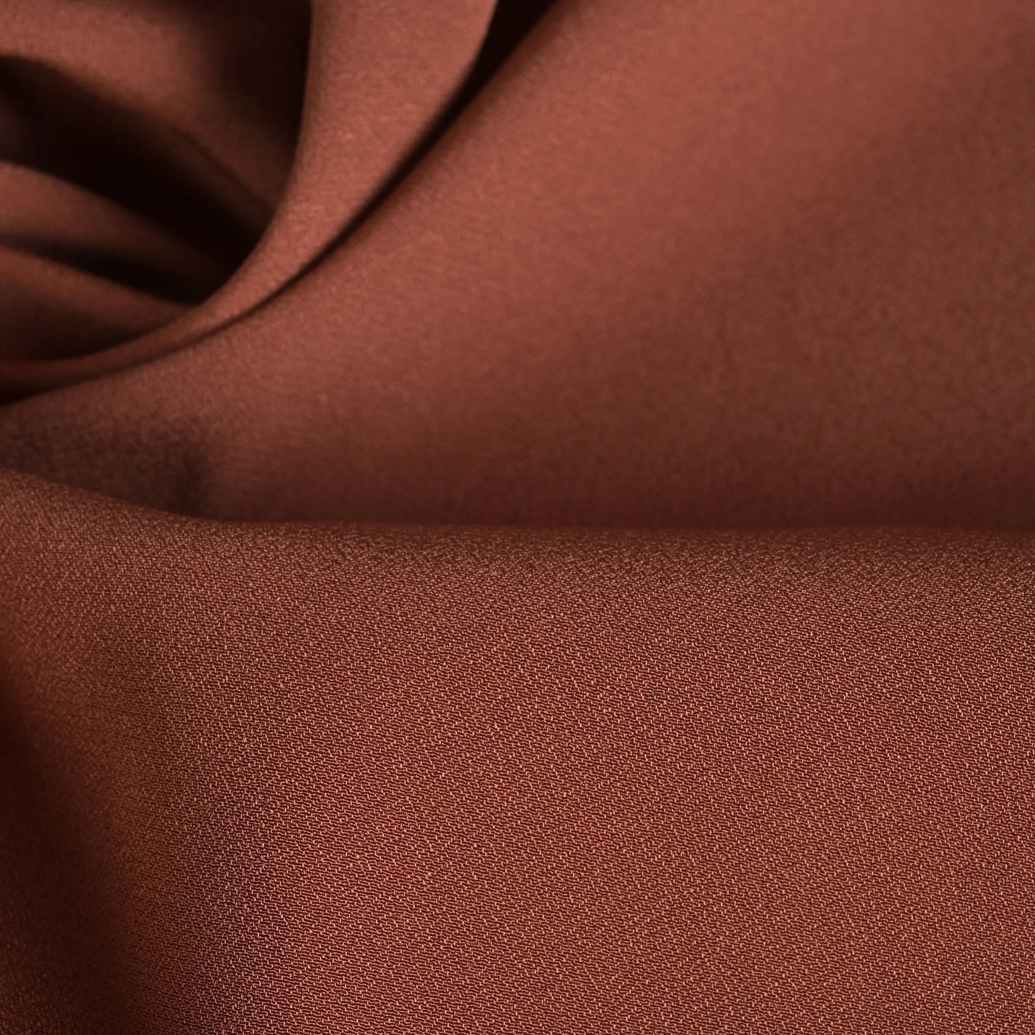 Brown Crepe Bonded Fabric 97093