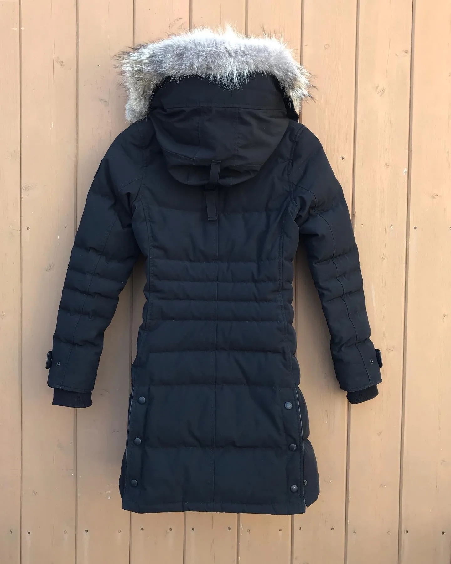 CANADA GOOSE Fur Trim Hooded Parka