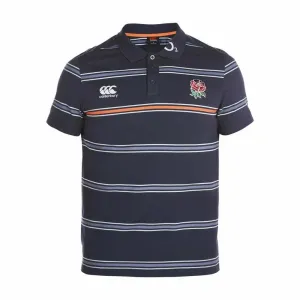 Canterbury England 2016 Cotton Rugby Shirt Stripe Polo