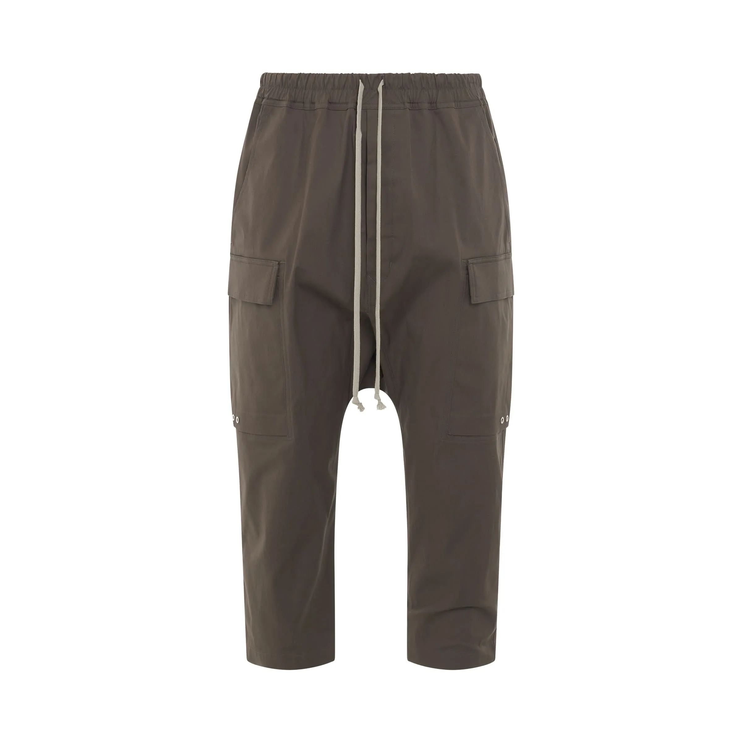 Cargo Cropped Pants in Dust