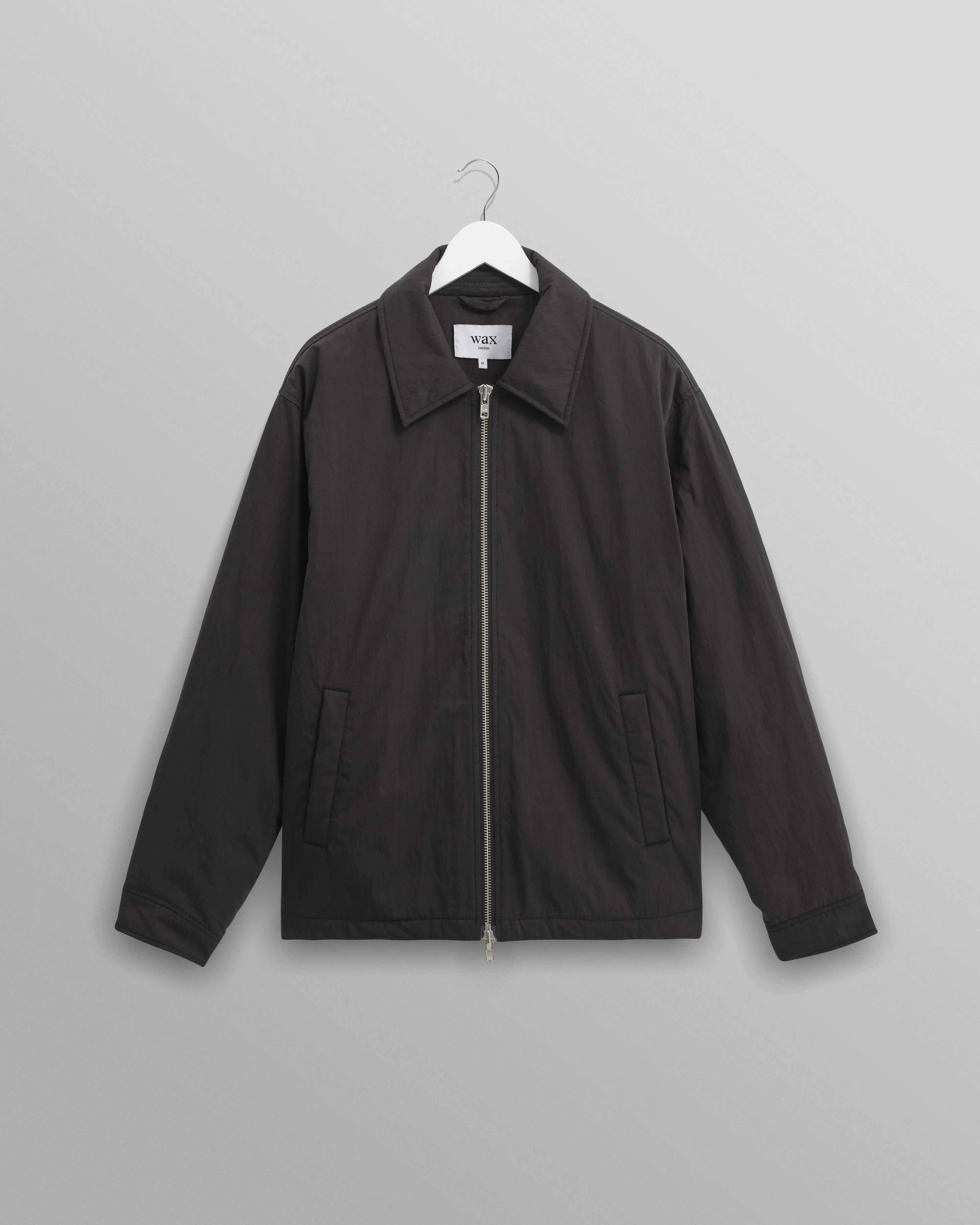 Covent - Black Cotton And Nylon Water Repellent Jacket