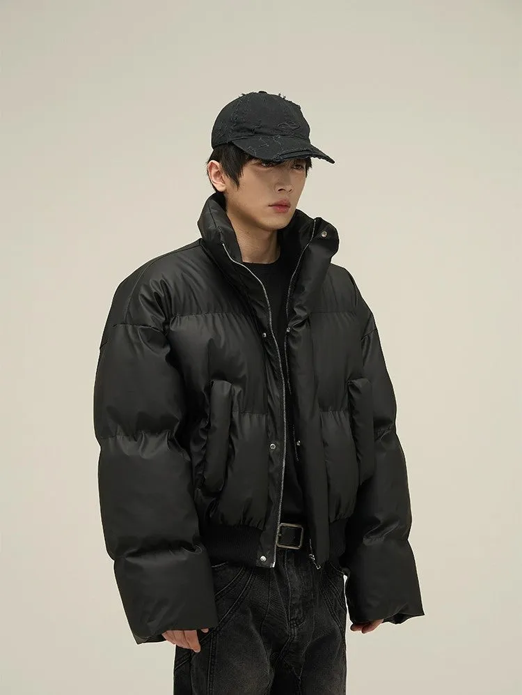 Cozy Luxe Oversized Short Puffer Jacket