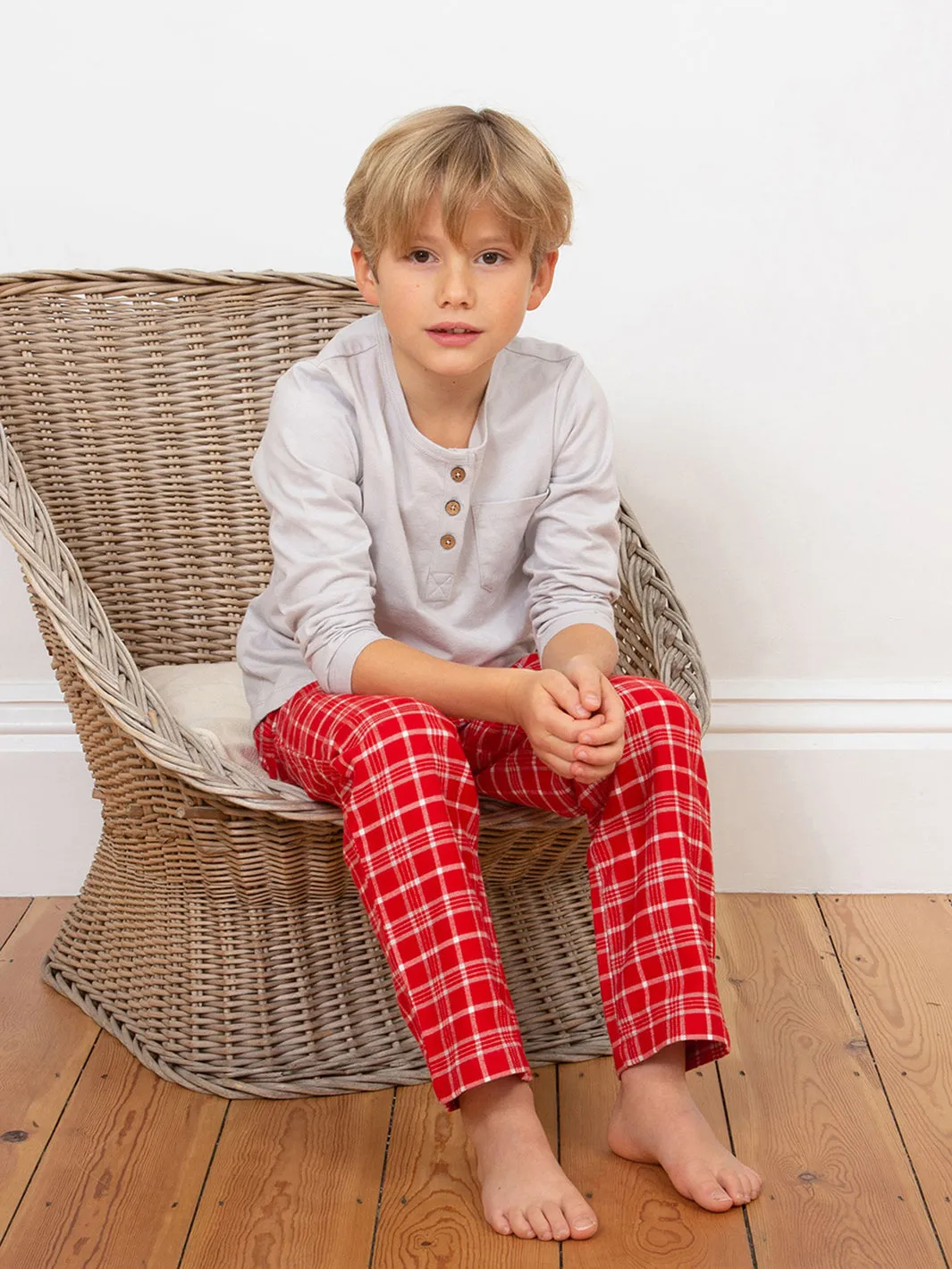 Cranborne pyjamas red