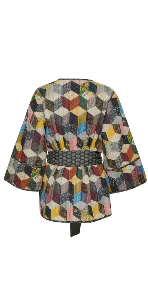 Culture Quilted Kimono Jacket