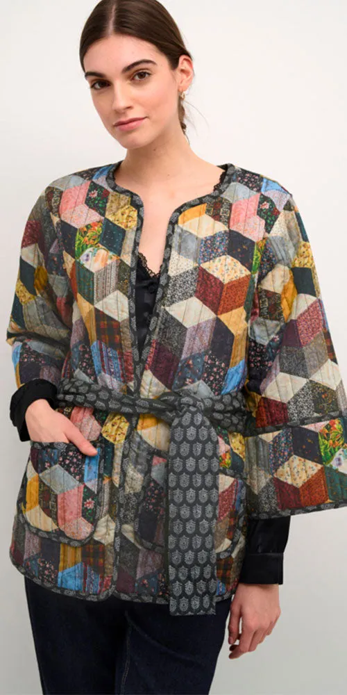 Culture Quilted Kimono Jacket