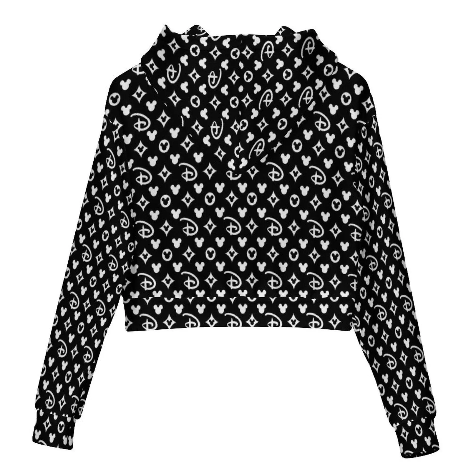 Designer Women's Cropped Hoodie