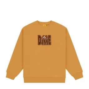 Dime MTL Club Crewneck Caramel