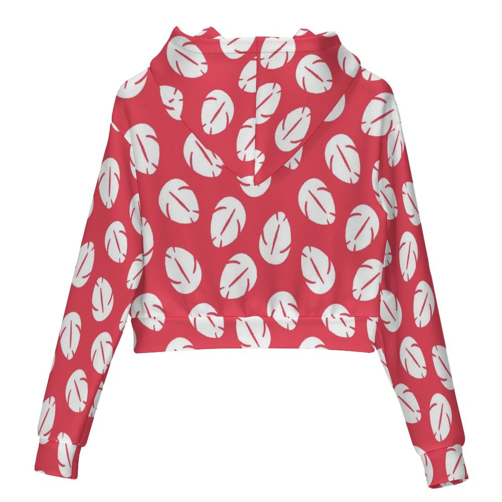 Disney Lilo And Stitch Lilo's Dress Women's Cropped Hoodie