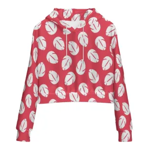 Disney Lilo And Stitch Lilo's Dress Women's Cropped Hoodie