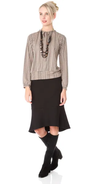 Duchess Blouse, english check