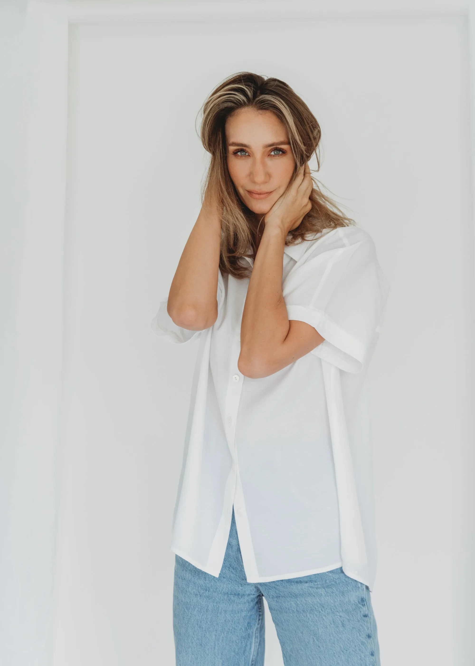 Elise Blouse | White