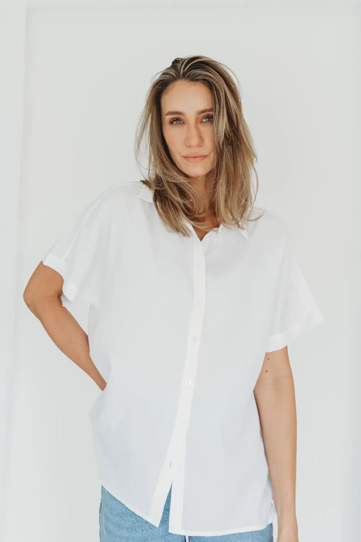 Elise Blouse | White