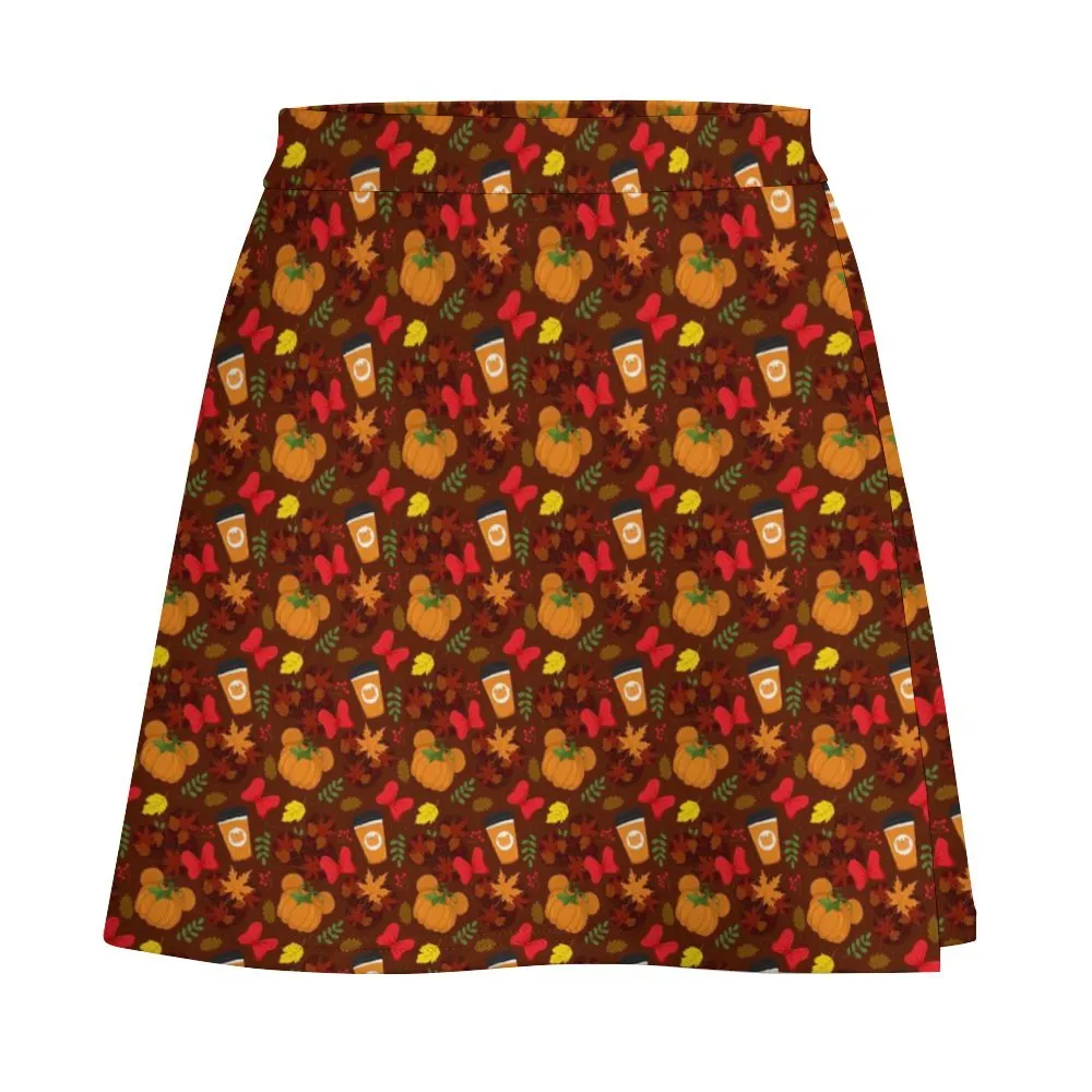 Fall Pumpkins Short skirt