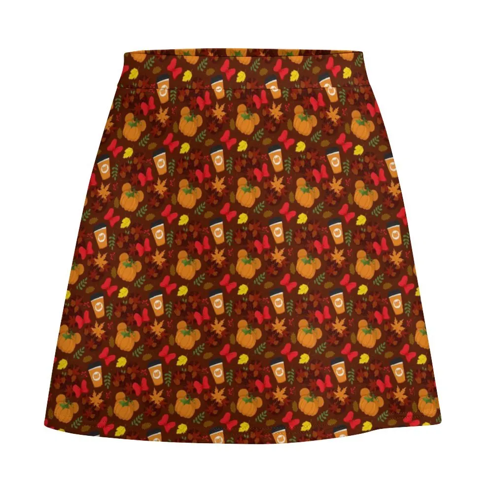 Fall Pumpkins Short skirt