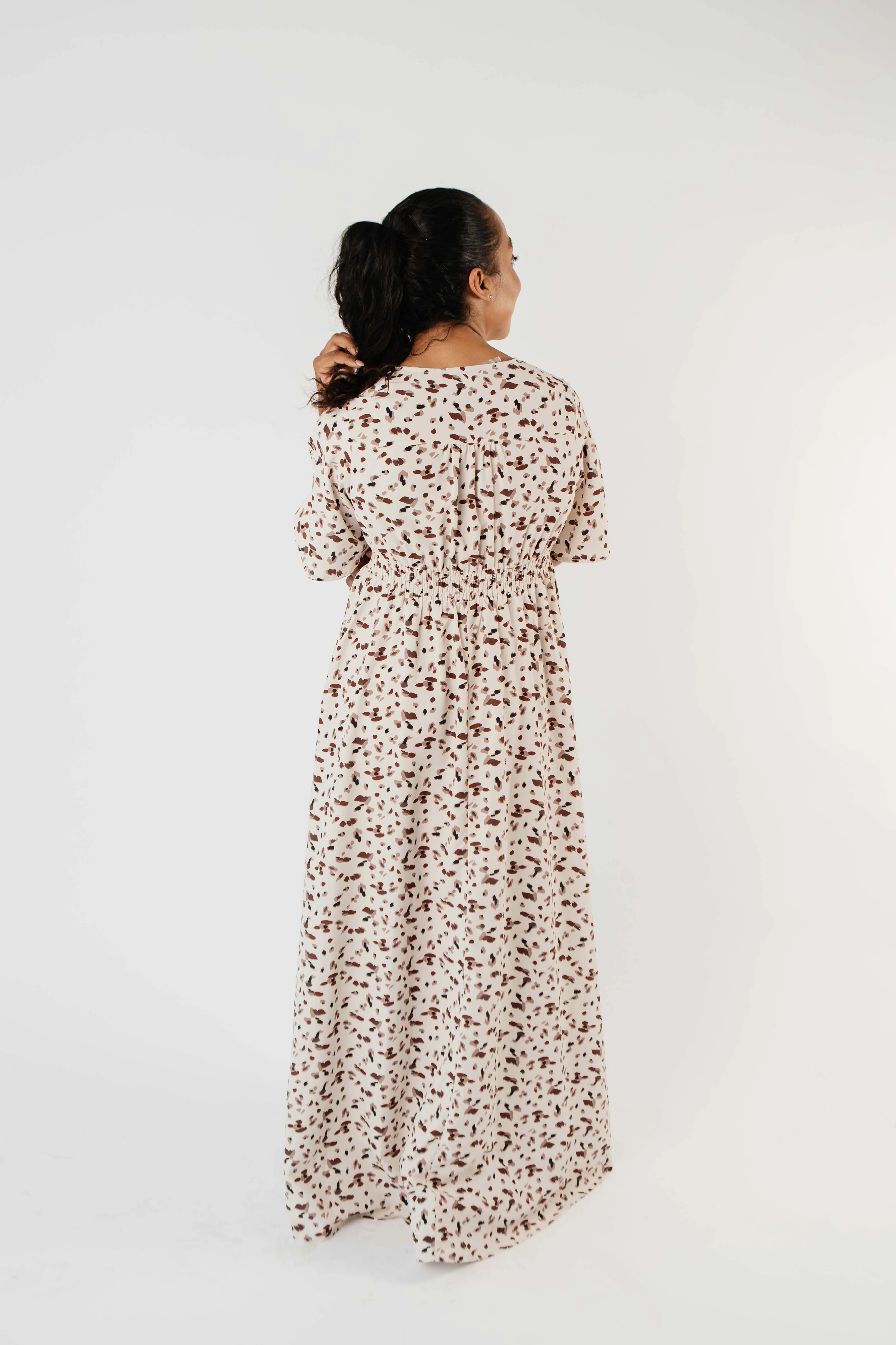 Falling For Spots Maxi Dress