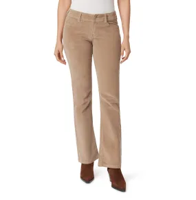 Feisty Curvy Low Rise Slim Flare Corduroy Pants